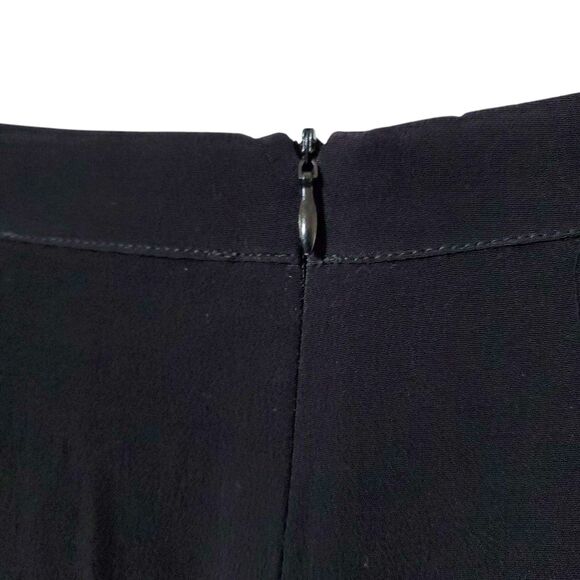 Dolls Kill Widow Gothic Maxi Skirt Size 1X Plus Gauzy Lace Up High Slit Womens - Picture 6 of 11